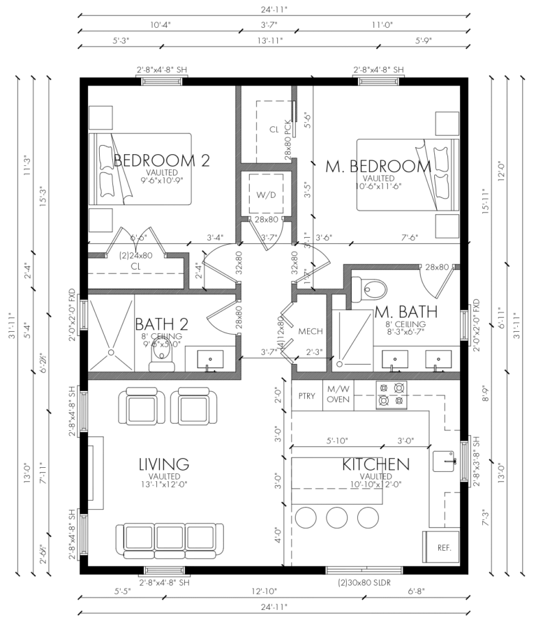 Casita Arizona 800 SQFT 3BD 2BA