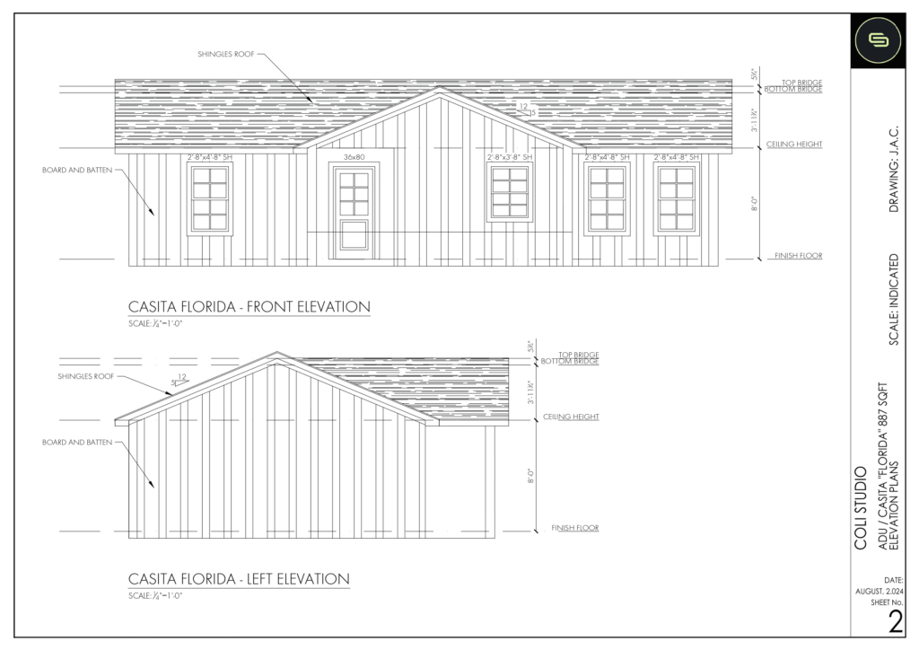 Casita Florida 900SQFT 3BD 2BA